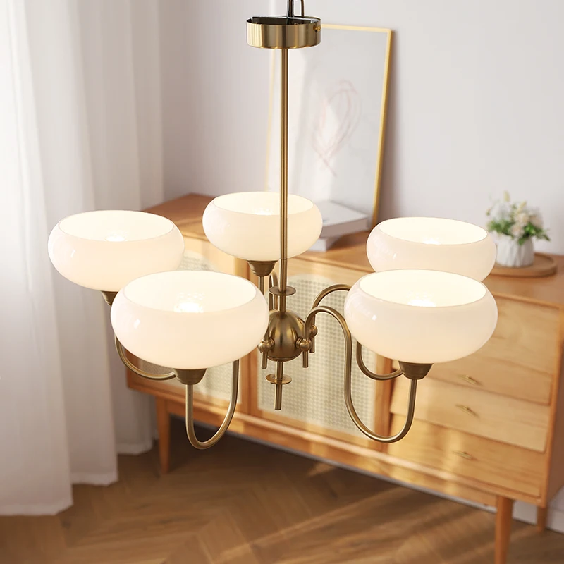 SANDYHA Nordic Cloud Pendant Light Adjustable Suspension Rods Living Room Bedroom Restaurant Decor Modern Lighting