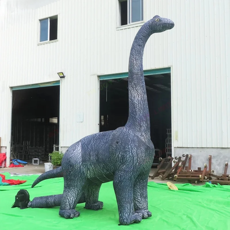 

Customized Dino Themed Birthday Party Giant Inflatable Long Neck Dinosaur for Stage Decoration Toy