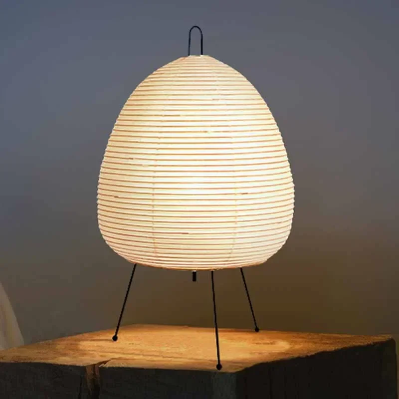 Japanisches Design Akari Noguchi Yong Tischlampe Reispapier Stehlampe Schlafzimmer Home Decor Arbeitszimmer Wohnzimmer Bar Leuchten