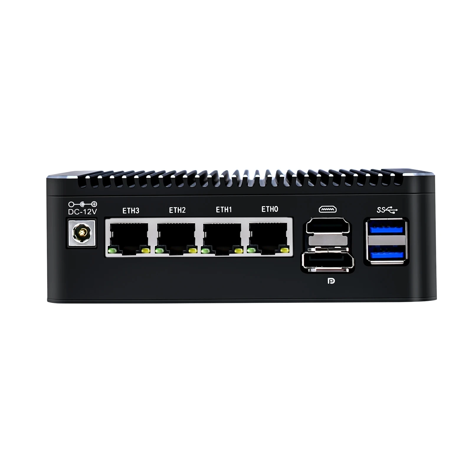 Imagem -04 - Topton-fanless Mini pc Firewall Intel N100 2.5g Soft Router 4x I226-v Lan com Rj45 Tipo-c Pfsense Pve Esxi