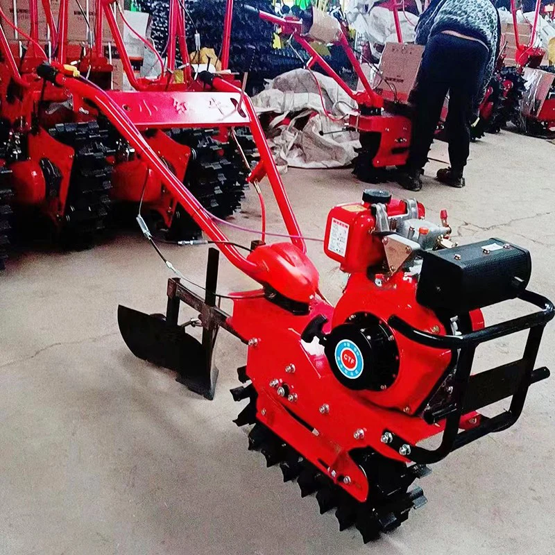 New  Cultivator  Tiller  Rotary Tiller Model Chain Rail  Tillage Machine