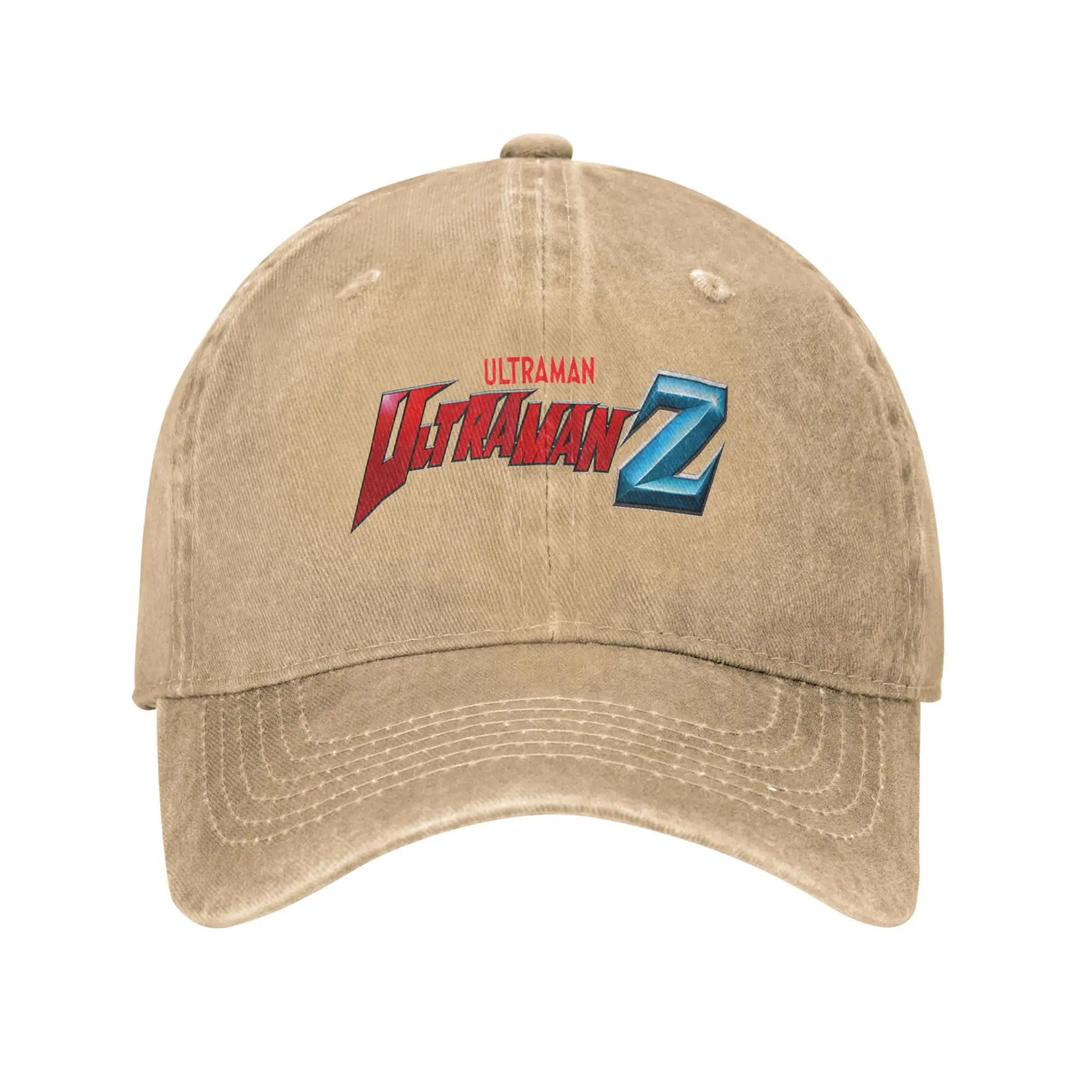 Кепка с логотипом ULTRAMAN Z (ZETT) на английском языке, креативная бейсболка, защитный козырек, хлопковая кепка с застежкой-пряжкой, gorras