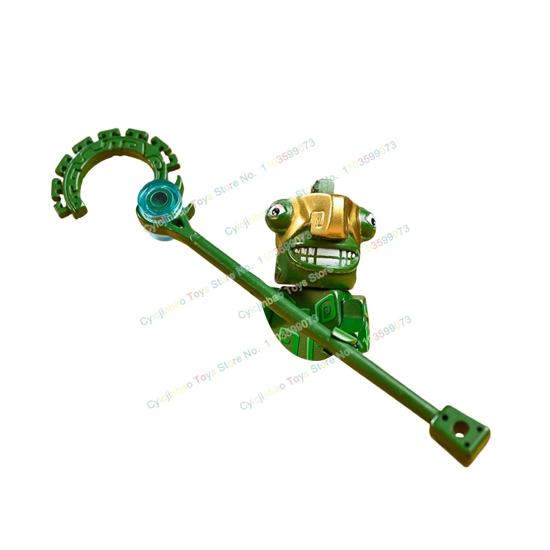 TM07-1+TM07-2 HOT Movie Chniese Myth Left Right Guardian Barrier Beast Models Action Figures Building Block Children's Toy Gifts - Image 2