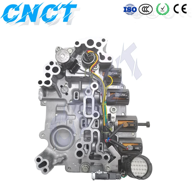 JF015E RE0F11A CVT Transmission Valve Body With Solenoids For Nissan Sentra Note Versa Altima Bluebira Elgrand Suzuki