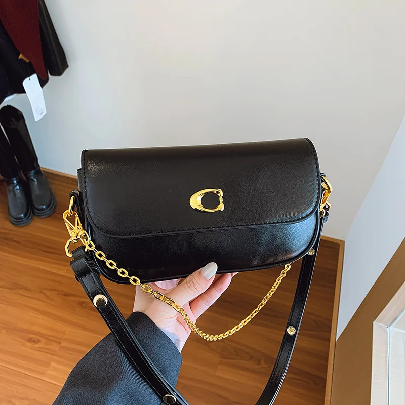 

2025 Vintage Square Bag, Chain Strap Shoulder Purse for Women, Retro Crossbody Bag, Textured Top Handle Bag, Day-to-Night