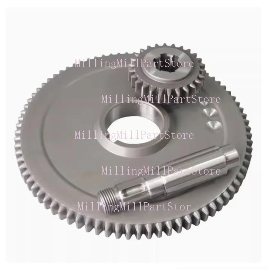 

Turret Milling Machine Head Big Gear Gearbox Slow Gear Universal Rocker Gear Vertical CNC The Mill Tool A58+60+62