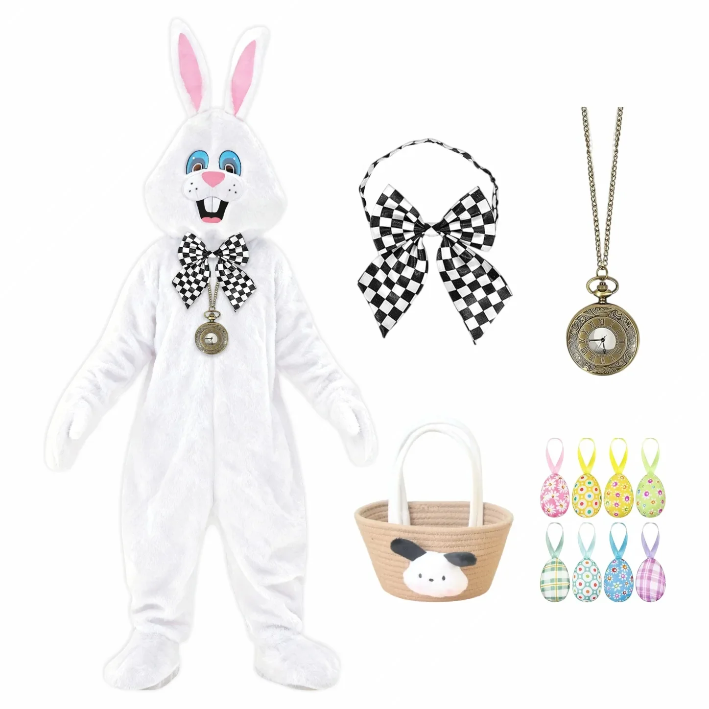 

Easter New Children's Animal Costume Doll Rabbit Role-playing Cosplay Costume Kindergarten Stage Performance Costume