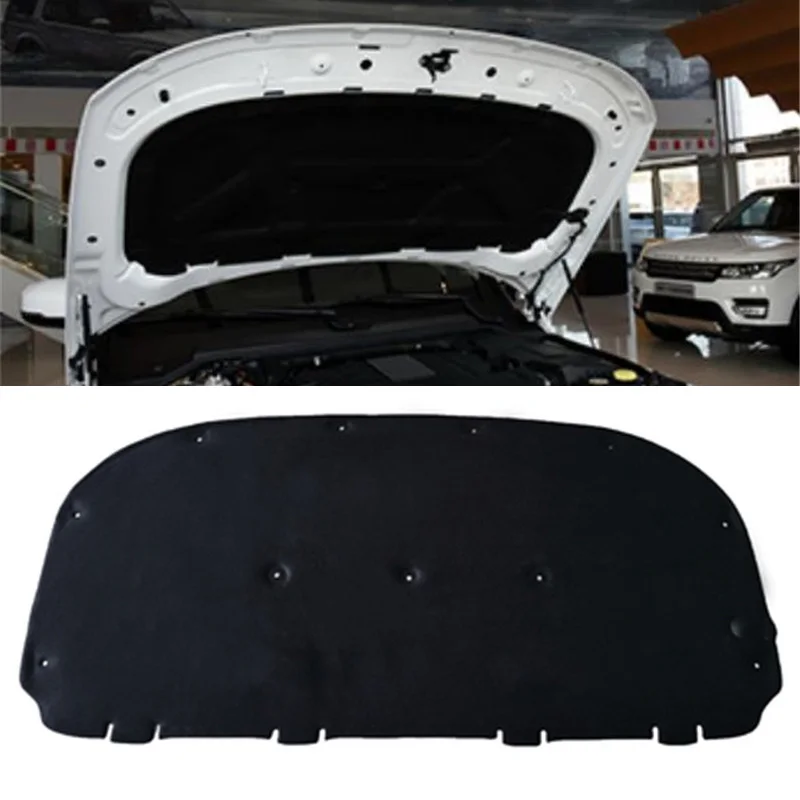 1Set PET Fold Shipping For 2005-2016 Land Rover Discovery 3 4 Auto Car Engine Hood Heat Insulation Cotton Soundproofing Cover