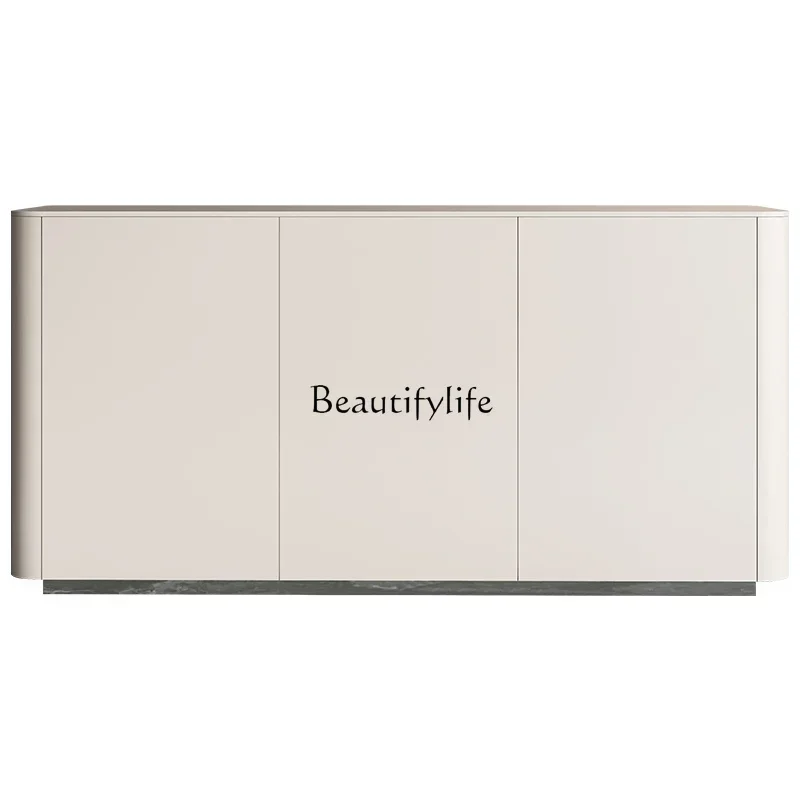

New Arrivals Italian minimalist shoe cabinet, light luxury entrance cabinet at home doorss 7304