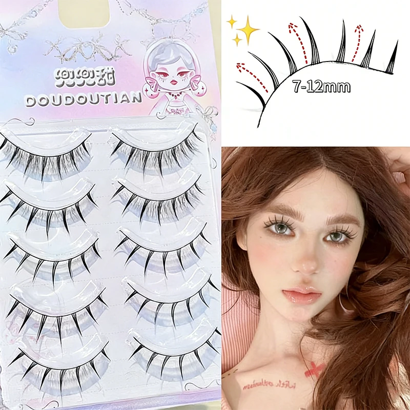 Eyelash Extension Douyin - رموش مانغا طبيعية من دودوتيان، 5