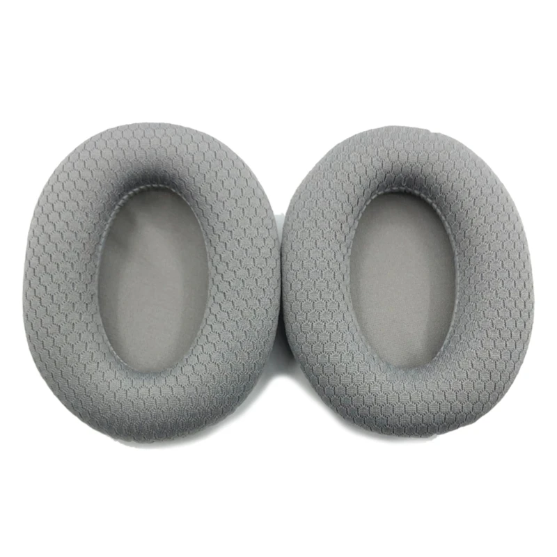 Coussinets d'oreille pour casque OpusX, housse coussin en maille, protège-oreilles