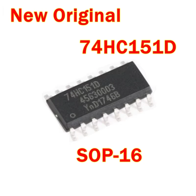 New and Original 74HC151D SOP-16 8-Input Digital Multiplexer