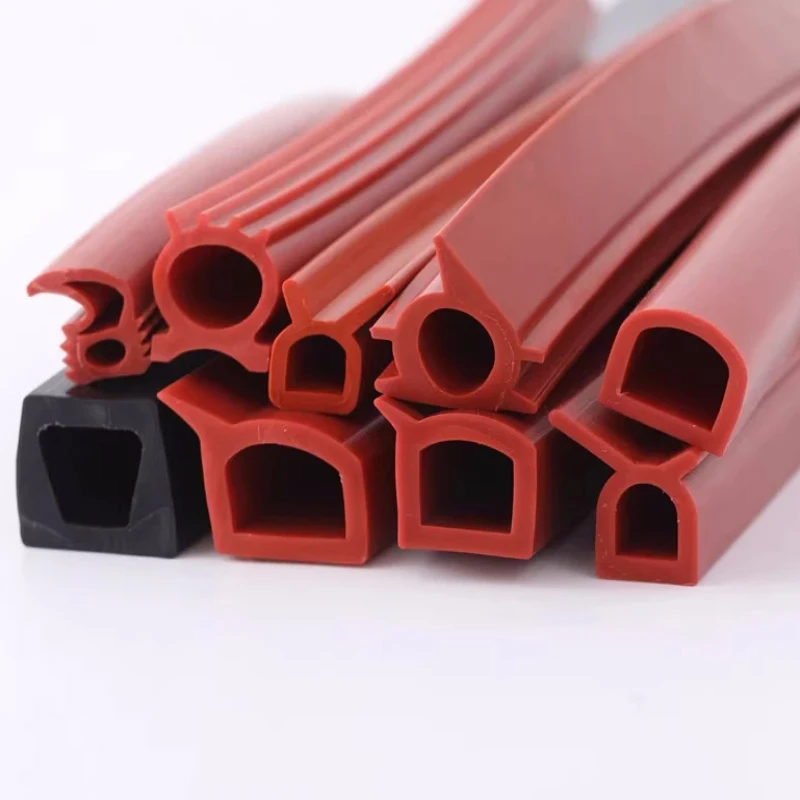 

High-temperature silicone gasket for oven door seal, suitable for baking ovens, steam cabinets, and hot air ovens.