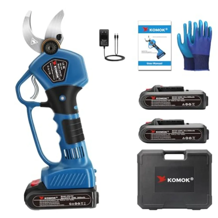 

Electric Pruning Shears Cutting Diameter 40 mm Professional Power Garden Pruning Shears 2 Ah Rechargeable Lithium Battery