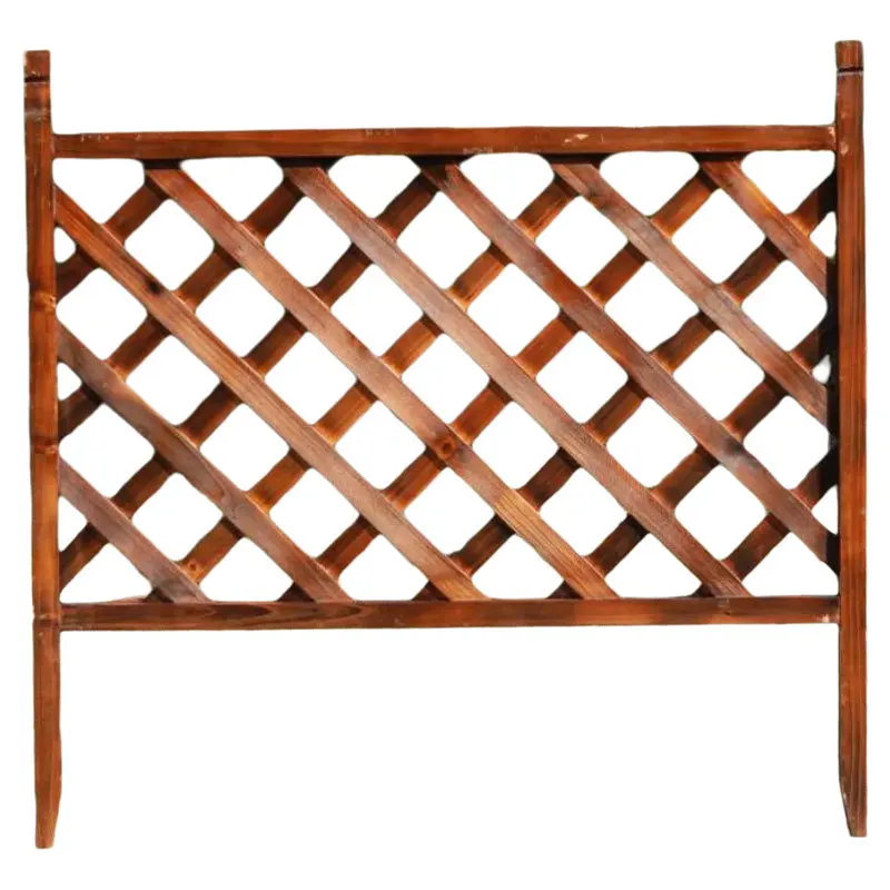 Outdoor courtyard anti-corrosion wood fence, outdoor decorative garden partition, vegetable garden fence, small fence, lawn guar