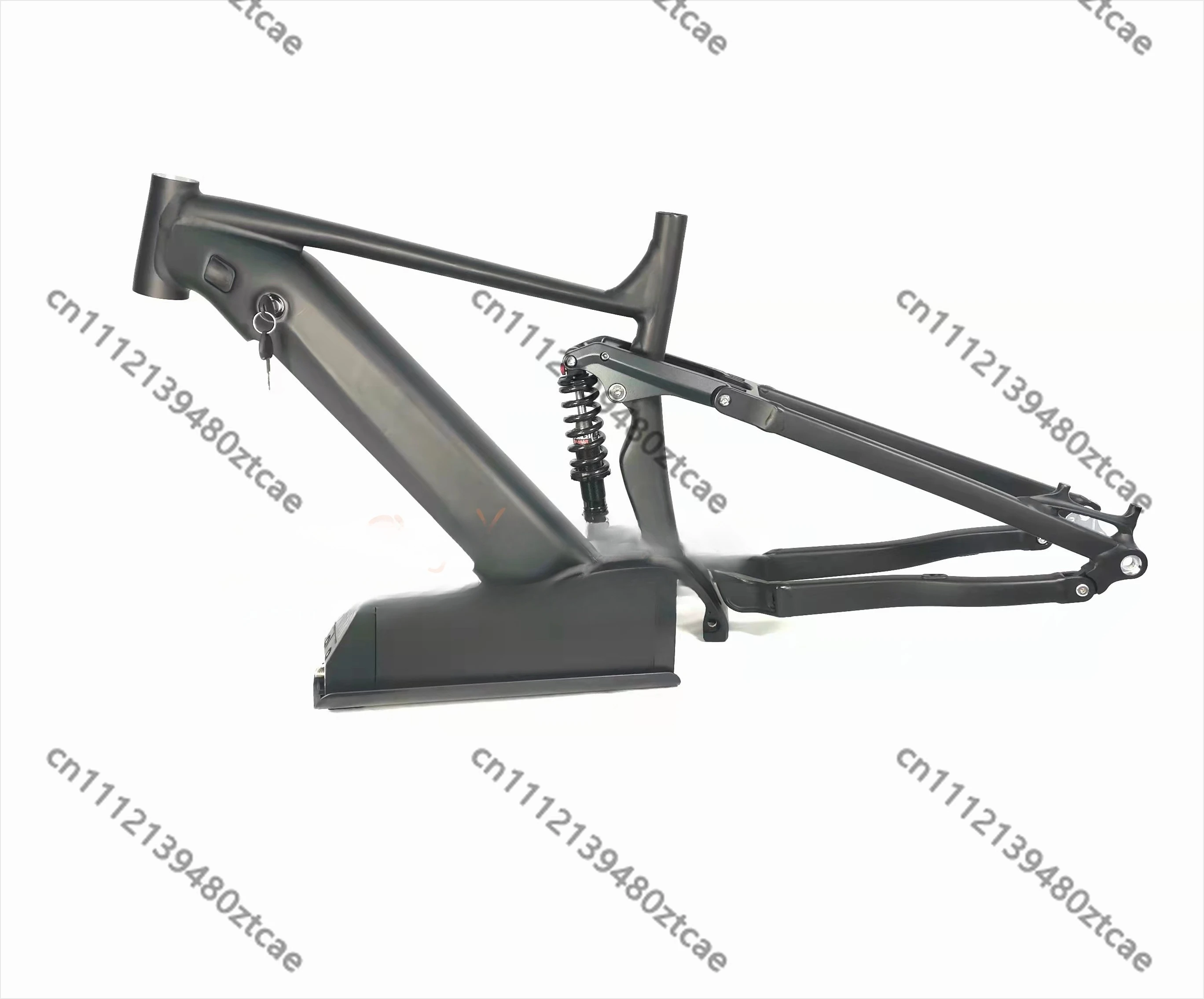 IR-5-U Down Tube Empty Battery Housing Inner Case Hold 52 Lithium Cells E-bike Frame Battery Storage Box Accessories