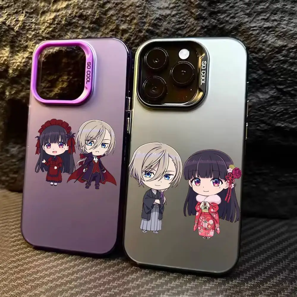 

Anime M-My Happy M-Marriage Phone Case For iPhone 17,16,15,14,13,12,11,Pro Max,Plus Candy Silver Cover