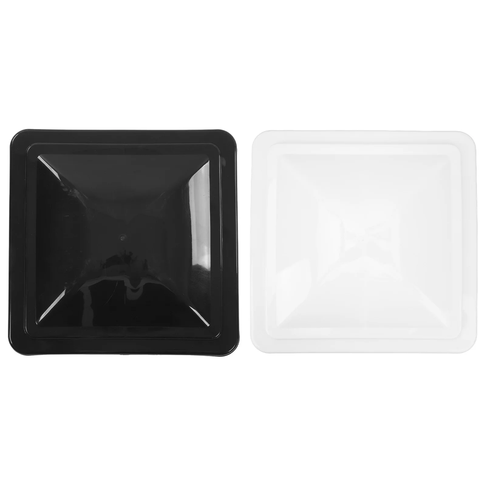 

Motorhome Roof Vent Cover Roof Trailer Top Vent Cover Lid Resist Ultraviolet Radiation Efficient Ventilation for Trailer