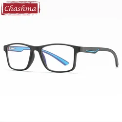 Chashma Glasses Frame Men Sport Spectacle Prescription RX Lenses TR90 Light Flexible Student Eyewear