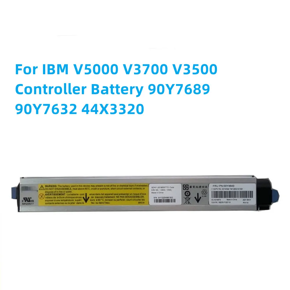 

New 90Y7689 90Y7632 44X3320 00Y4643 Battery For IBM V3500 V3700 V5000 FRU:90Y7689 P/N:90Y7632 P/N:44X3320 Battery