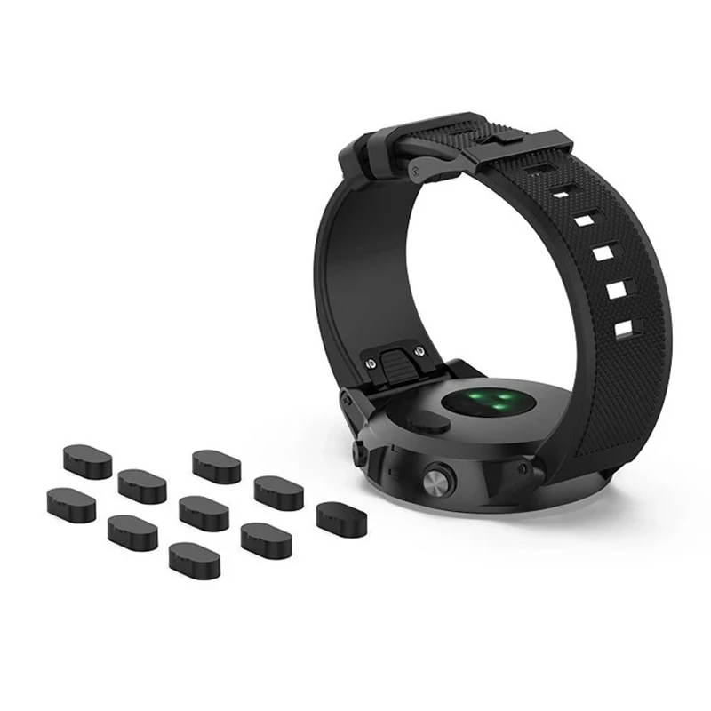 10 шт. Fenix6/Fenix7pro/Venu3S/3 часы порт зарядки пылезащитная заглушка резиновая заглушка