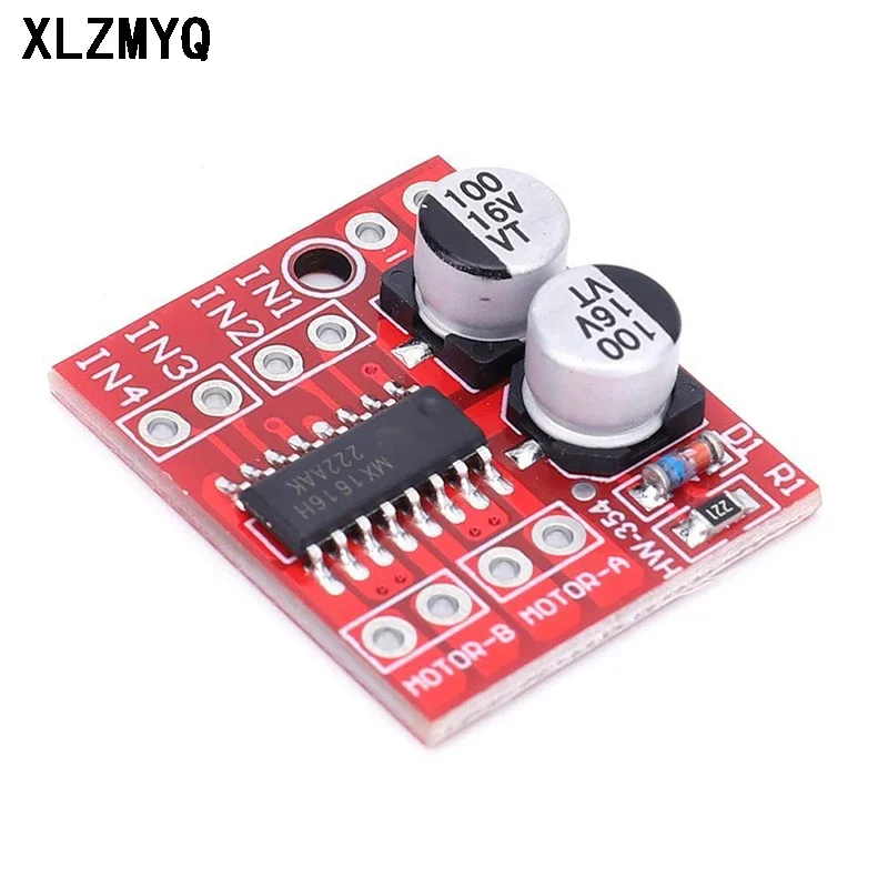 10pcs L298N DC Motor Drive Controller Board Module 2.5A Mini Reversing PWM Speed Stepping Motor Drive Board For Arduino DIY Kit