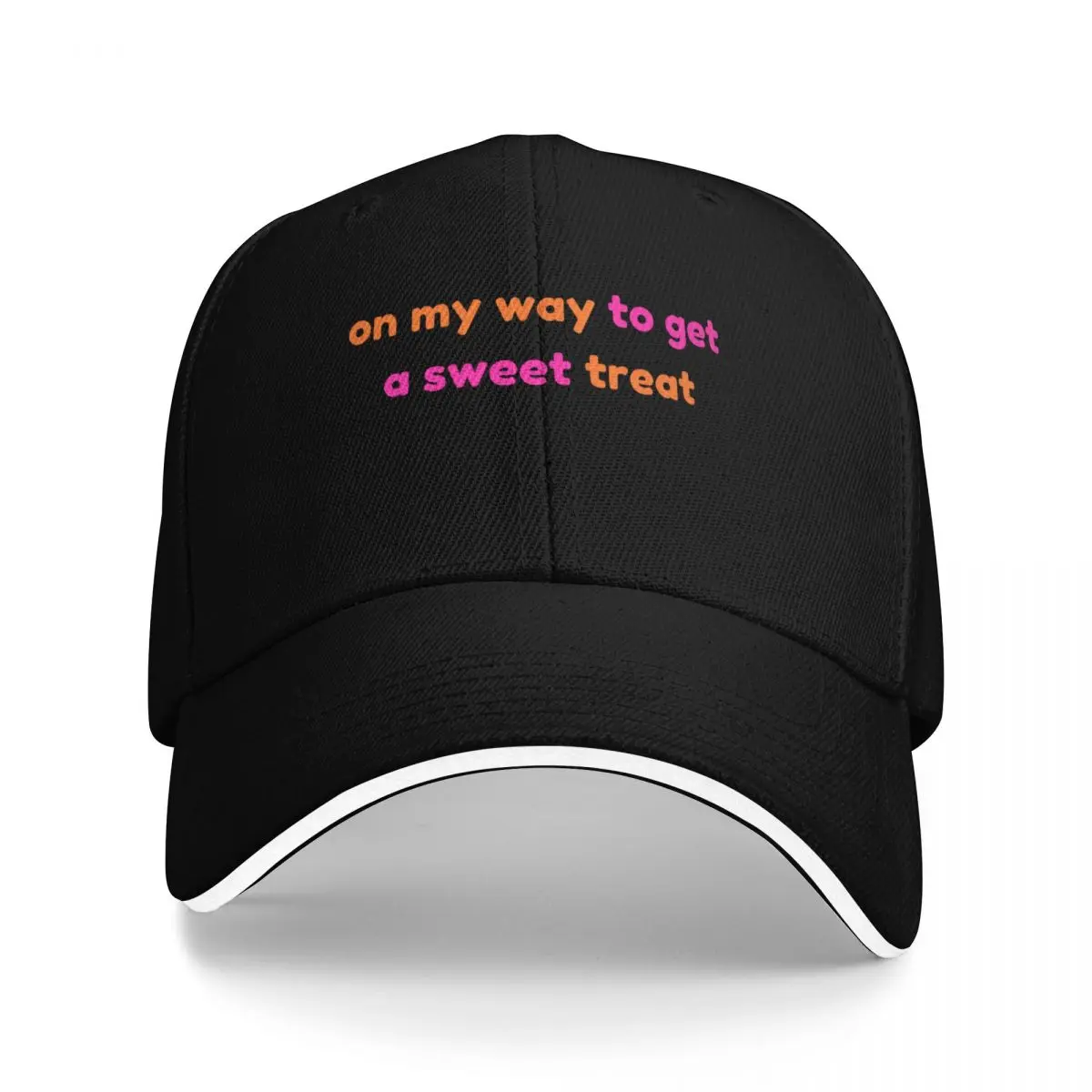 

on my way to get a sweet treat Baseball Cap fashionable Hood Sun Hats For Women Men's