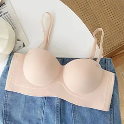 Sutiãs ocos sexy para mulheres, sem costura, sem fio, sutiã push up, bralette, sutiã confortável, roupa íntima feminina, íntimas