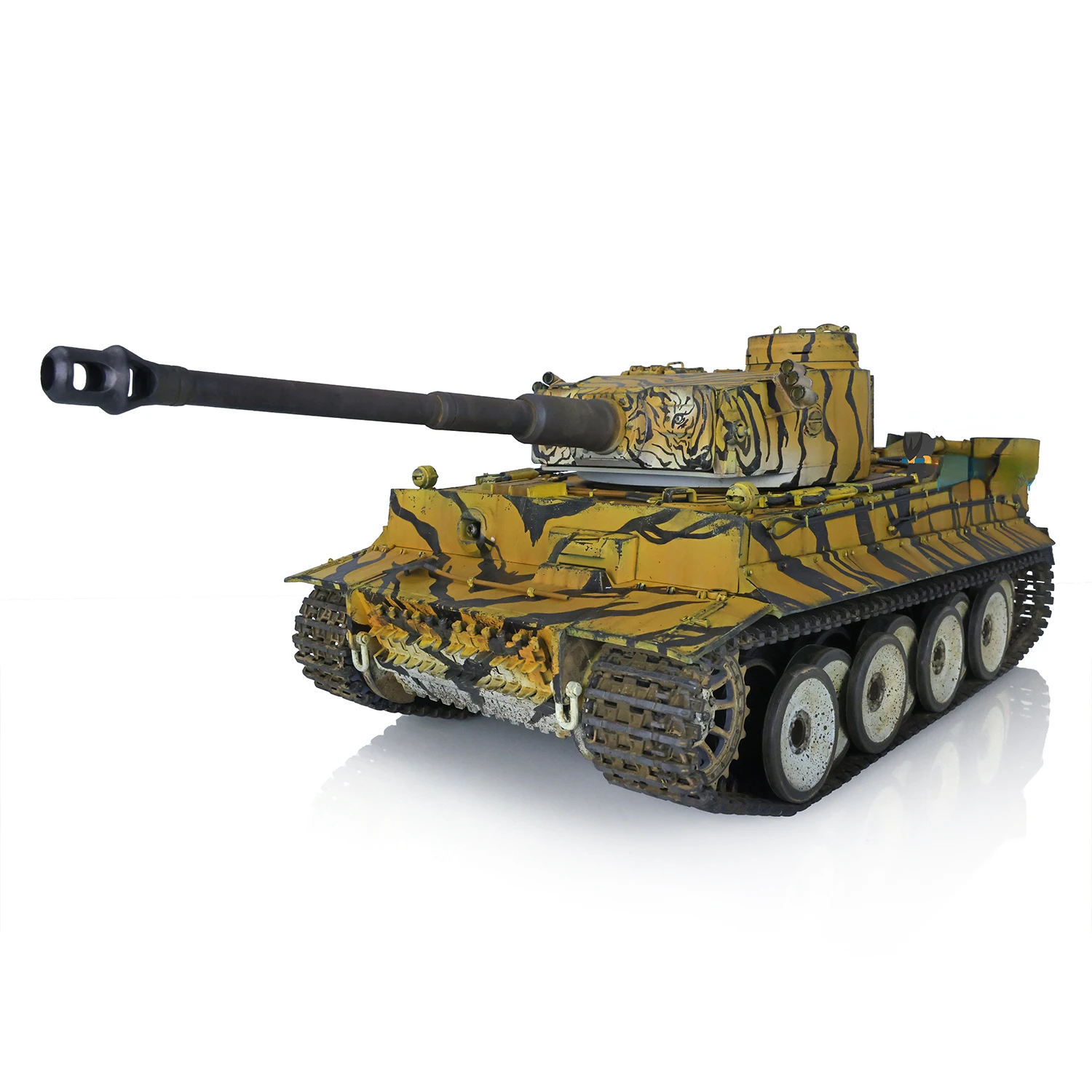 

Henglong Tiger I Радиоуправляемый Танк 1/16 7.0 пластик 3818 индивидуальный цвет беспроводные электрические гусеничные модели автомобилей Танк игрушка подарок