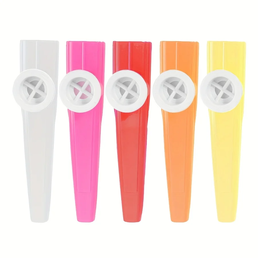 Instrumentos musicales Kazoos de plástico, regalo, un buen compañero para ukelele, violín, guitarra, Piano, teclado, regalos ZSY, 2 uds.