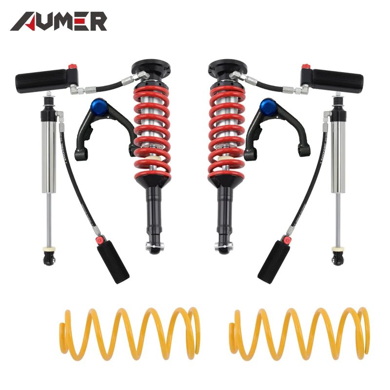 Aumer off Road Lift Suspension Kit 4x4 Compression Adjustable Bypass Shock Absorber for Montero Pajero V73 V93 view 2