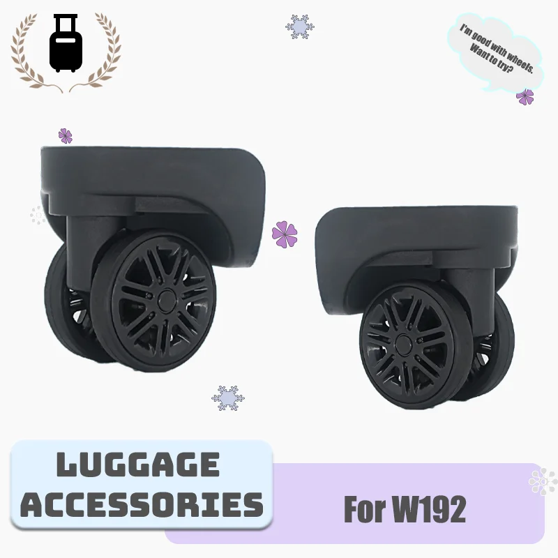 

For W192 Professional Luggage Wheel Repair Kit - Durable 360° Swivel Wheels with Silent Bearing + Tool Kit For Installation