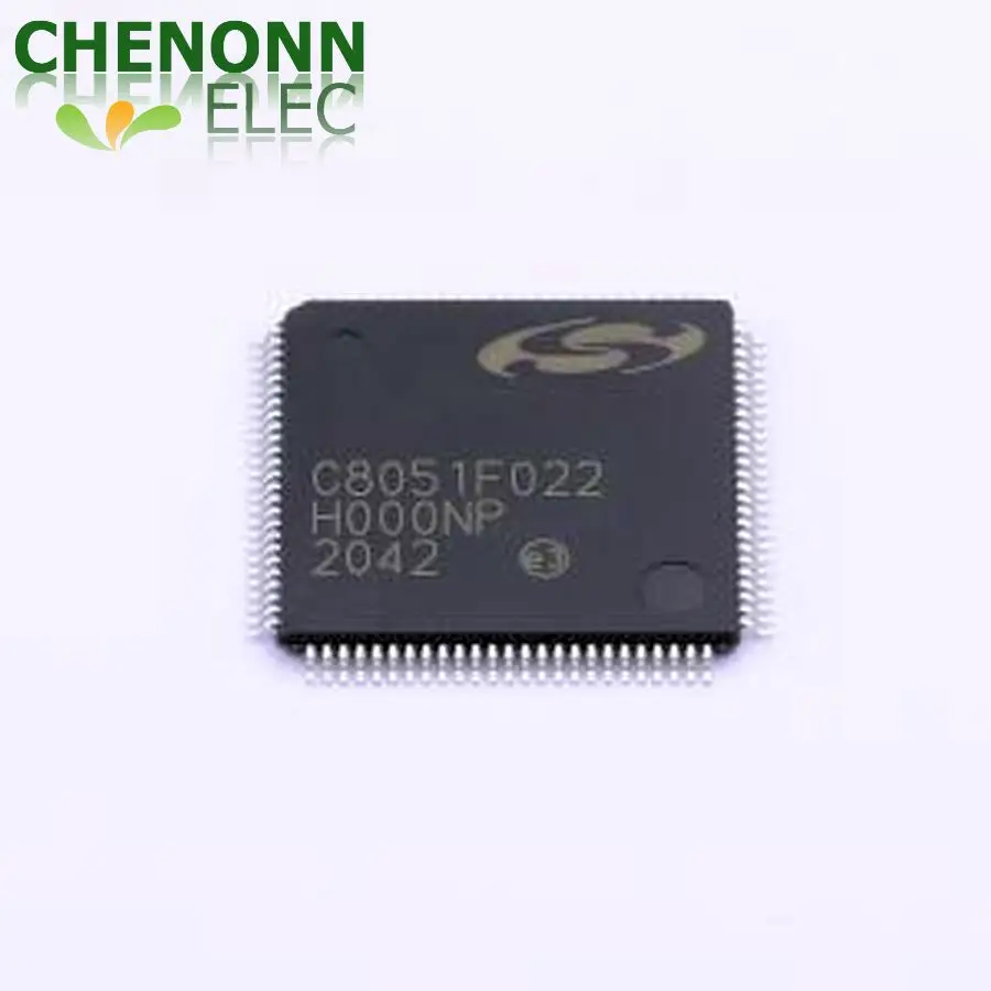 2PCS/LOT C8051F022-GQR (Microcontrollers)