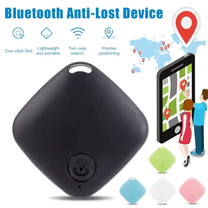 Mini Tracking Device Tracking Anti-theft Alarm Finder Pet Key Finder Location Smart Bluetooth  Wireless Car Pet Vehicle Lost