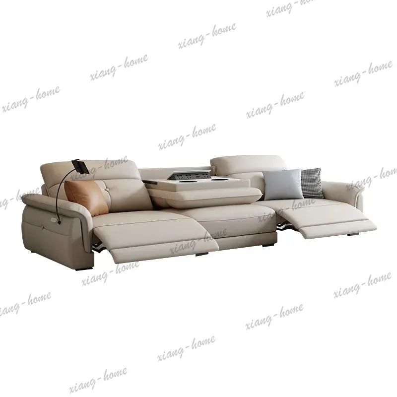 Best Sellers Extendable Electric Recliner Sofa Waterproof Ktv Italian Lazy Electric Recliner Sofa Lounges Luxury Woonkamerbanken