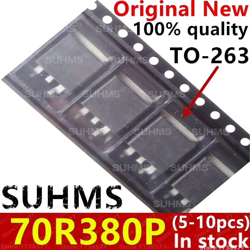 (5-10piece)100% New 70R380P MME70R380P MME70R380PRH TO-263 Chipset