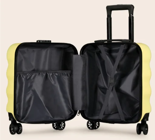 حقيبة أمتعة جديدة بمقبض صامت، حقيبة محمولة كرتونية صغيرة ذات مظهر عالٍ، حقيبة حمل مشهورة على الإنترنت #6