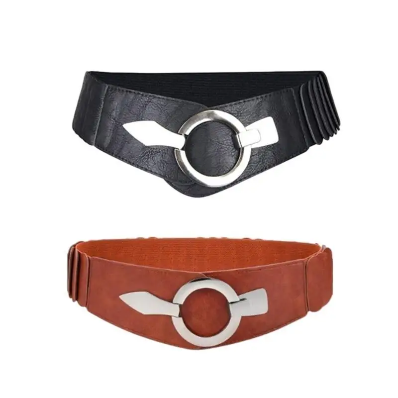 حزام خصر مرن قابل للتعديل للسيدات من 39BD حزام جينز أنيق من Retros حزام مزخرف للمناسبات اليومية والخاصة