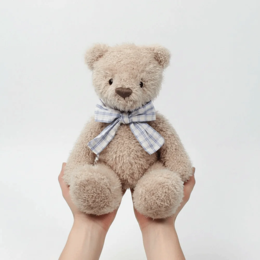 

Cartoon Soft Bear Plush Toy Cute Fluffy Brown Stuffed Animal Toy Sweater Bear Children Gits Soft Stuffed Animal Kids