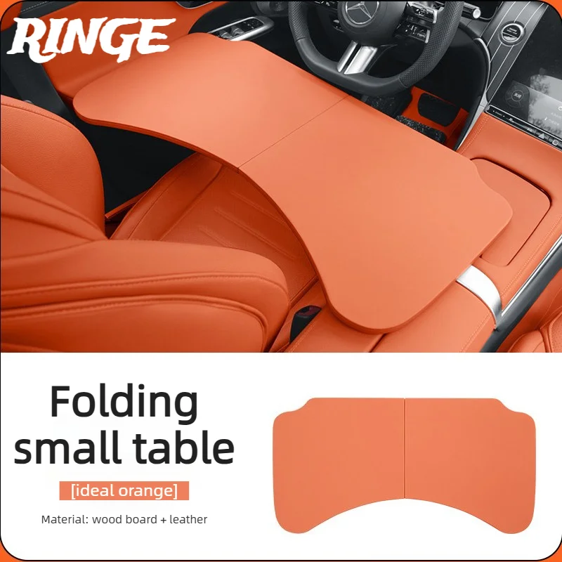 For Deepal Folding Car Table Tray Portable Vehicle Dining Table Food Meal Tray Armrest Desk Interior Accessories