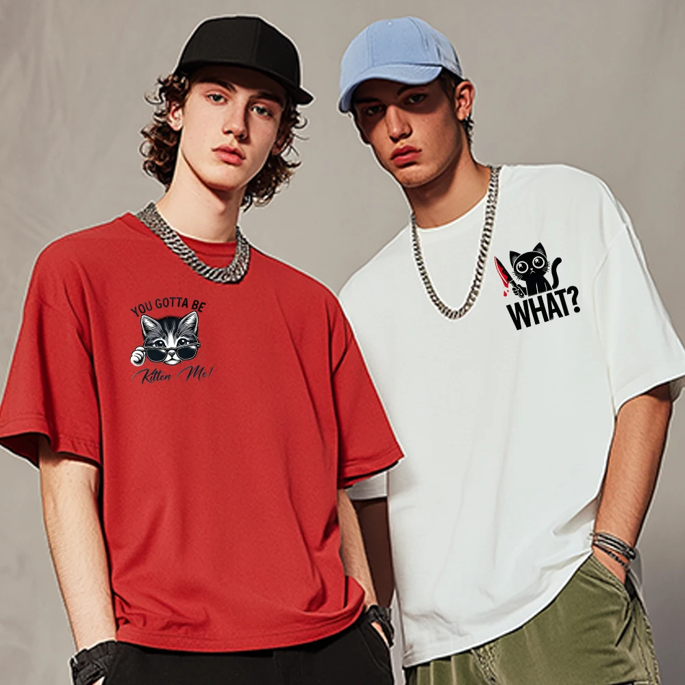 10 قطع من ملصقات نقل الحرارة الصغيرة الحجم بنمط قطة - نقل حديد متعدد الاستخدامات للقمصان والوسائد وأكياس القماش والجينز