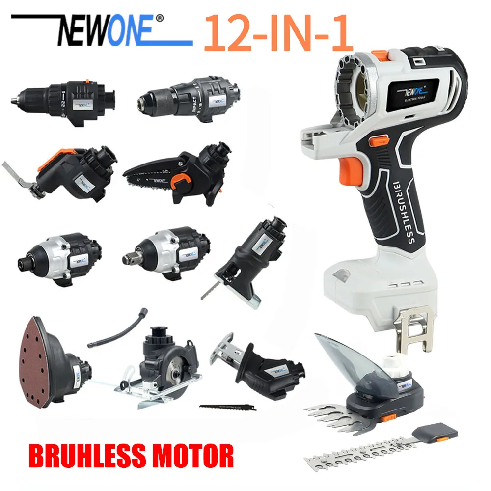 

12-in-1 combo kit Cordless Brushless Recip Saw Jig saw Circular Saw Chainsaw Oscillating Tool Screw Driver For makita Battery