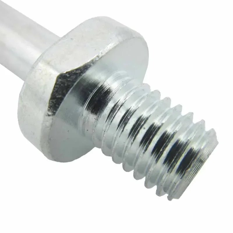 M10/M14 Polishing Drill Adapter Thread Polishing Discs Adapter Chuck Round Hexagon Conversion Connecting Rod