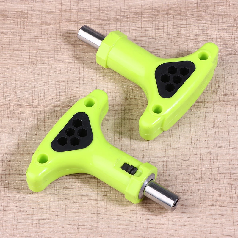 Multifunctional T-Handle Dual-Use Ratchet Screwdriver/Wrench Tool; Labour Saving 1 or 2 piece Set