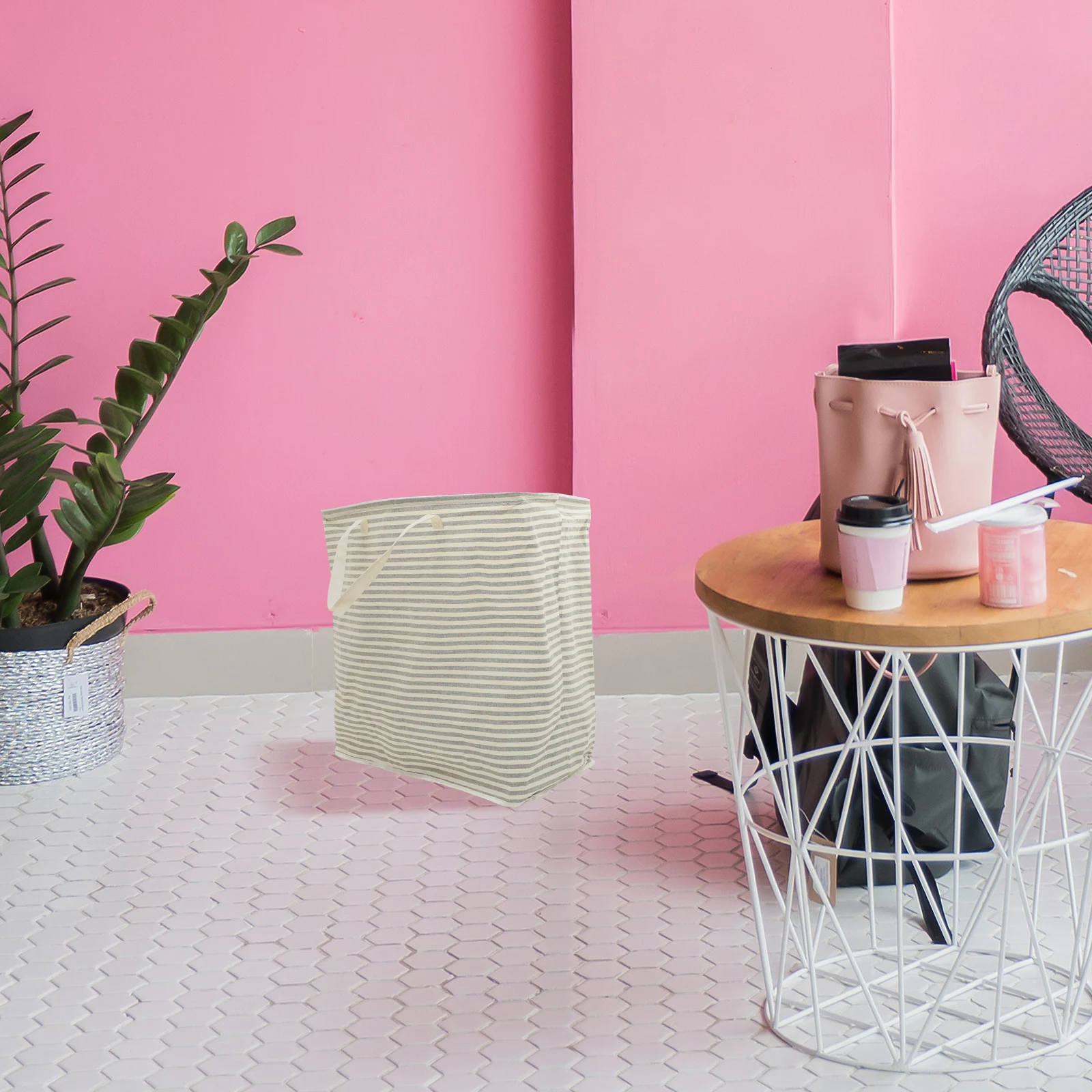 

Toy Storage Basket Laundry Hampers Collapsible Baskets Bin Grey Dirty Clothes Child