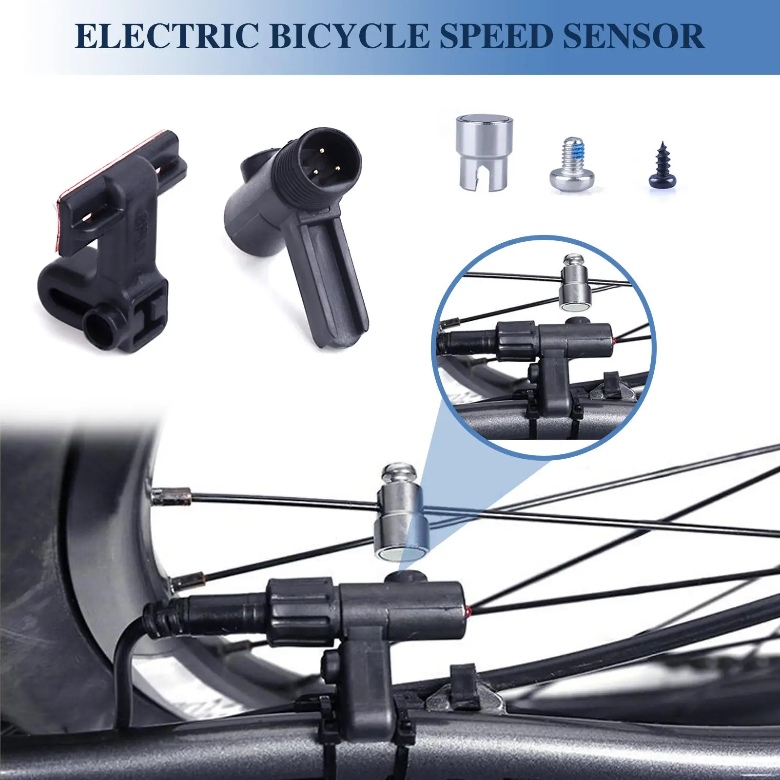 Speed Sensor For Bafang Bbs01b Bbs02b Bbshd Motor Ebike Bafang Speedometer For Middle Drive Motor And Hub Motors Ebike Part X0h5