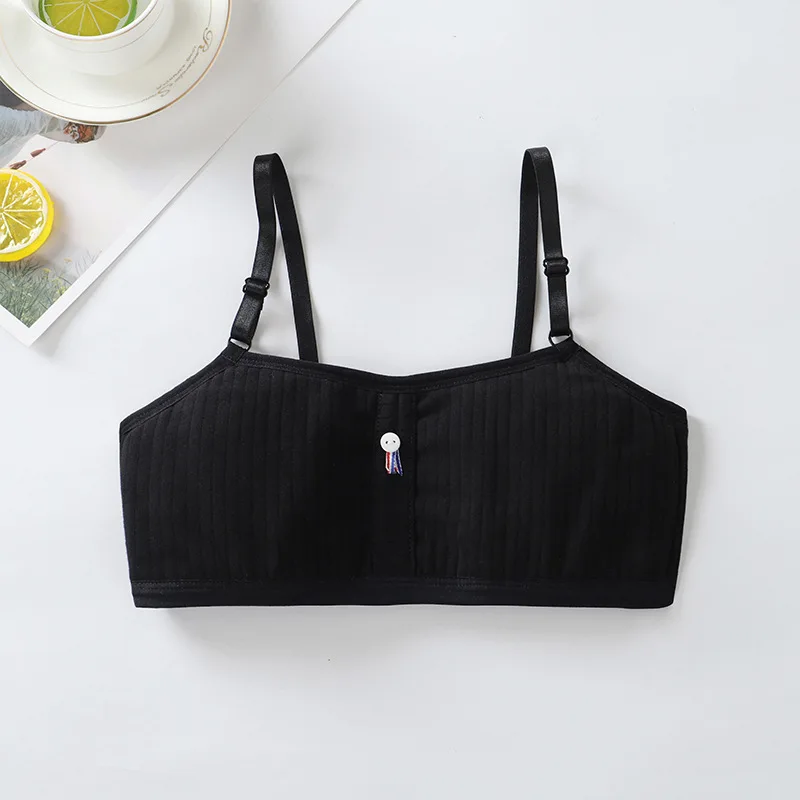 Girls' Underwear Development Period Cotton Vest Breathable Simple Bra Suitable for Primary and Secondary Students Underwear