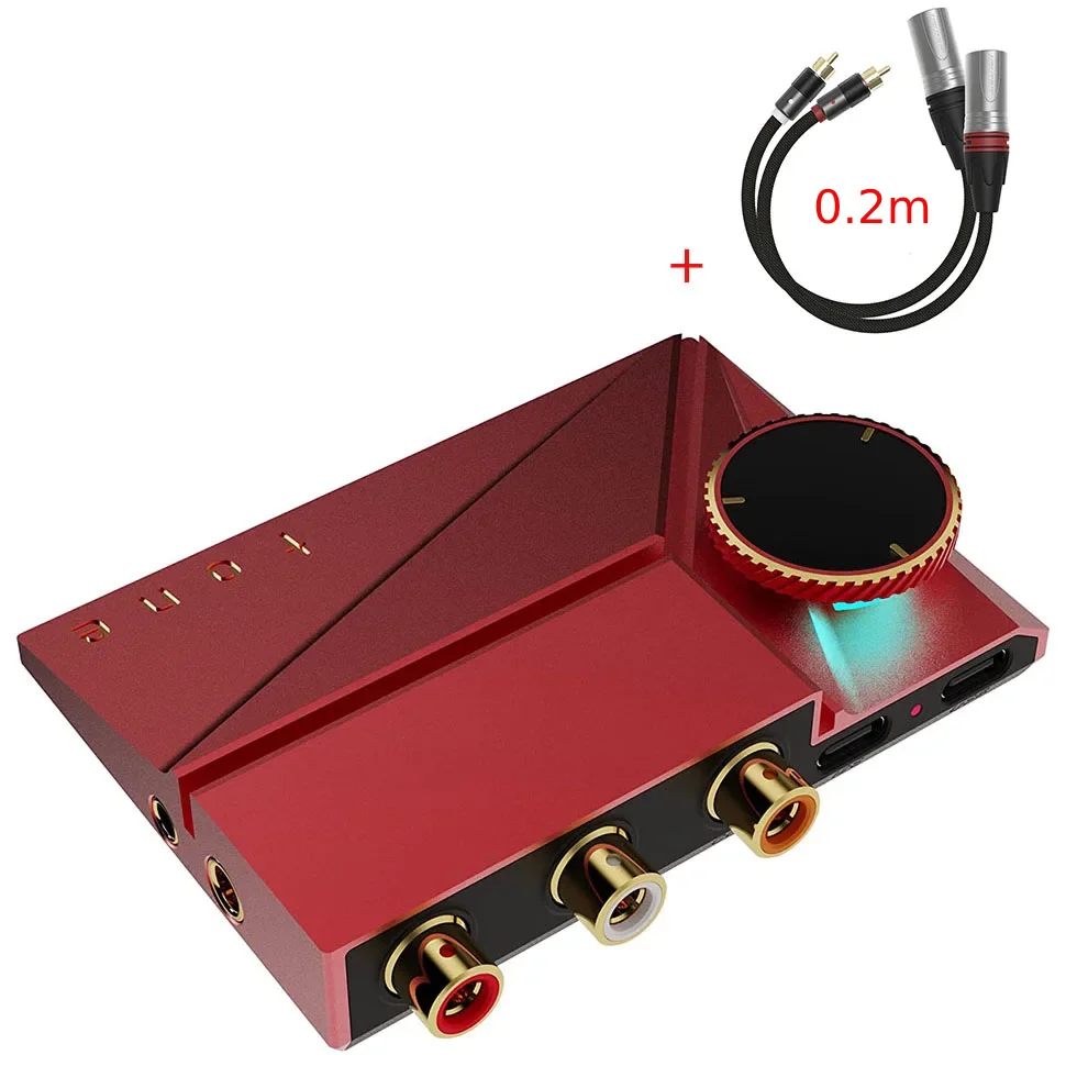 Khadas Tone2 Pro HiFi DAC Tragbarer Desktop-DAC AMP ES9038Q2M DAC Amplificador MQA 768K/32Bit und Native DSD512 für Home Audio 6