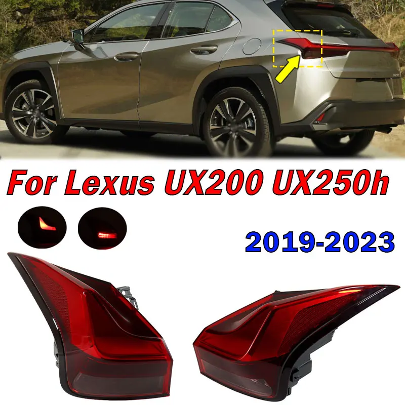 For Lexus UX200 UX250h 2019-2023 Car Rear Tail Light Brake Lamp