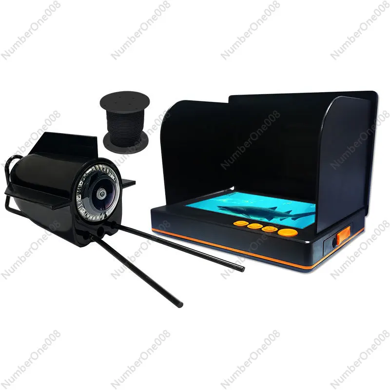 Fish Finder- Underwater Visual HD Camera Temperature Sensing Deep Infrared Night Vision Fish Detection and Control